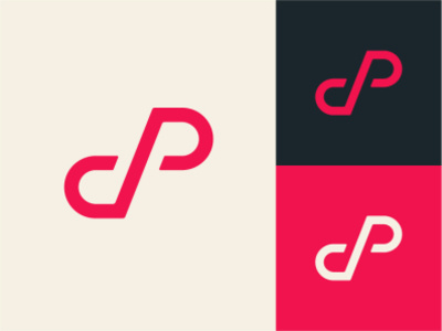 J+P or d+p Monogram design dp icon illustration jp logo monogram pd pj typography