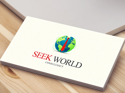 Seek World - Company Logo branding company company brand logo company logo consultancy design illustration illustrator logo vector web website