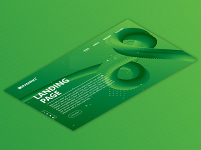 Landing Page (Green)