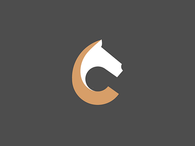 Why the long face? chess game horse icon identity knight logo mark