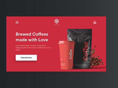 Morning Brew - Hero Web Design