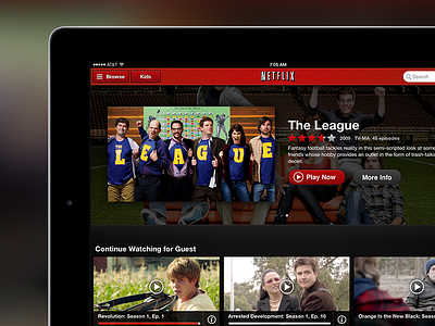 Netflix iPad Billboard ipad movies netflix promotion tv ui ux
