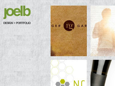 joelb online portfolio portfolio texture web