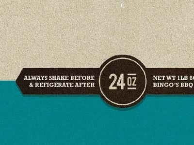 Shake those 24 ounces packaging texture