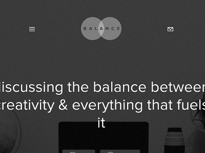 New Balance (Not the Shoe) balance black branding circles grain logo podcast white