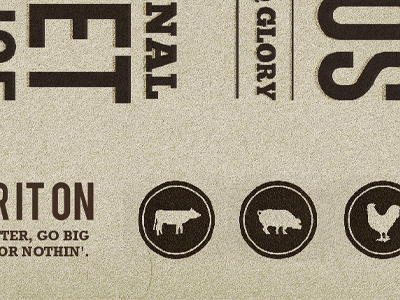 Animals in Progress packaging texture