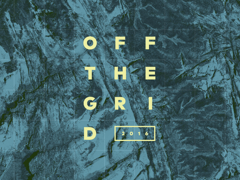 Off the Grid by Design Inc texture otg2016 grid maps adventure utah conference design inc