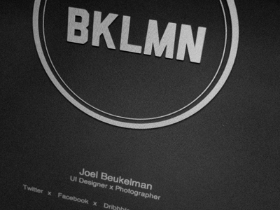 BKL.MN branding code landing page progress