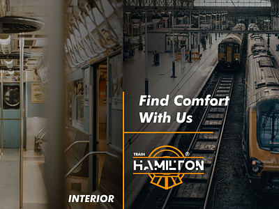 Hamilton Train Logo Branding