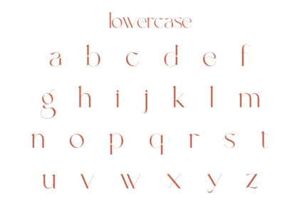 Gabigaile Lowercase branding font graphic design typography