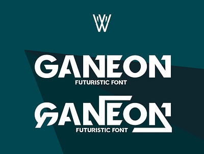 GANEON, ALTERNATIVE MODERN FONT font g typeface