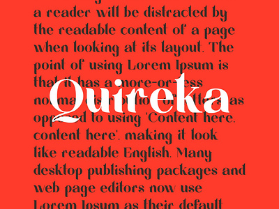 Quireka by Milanku Font