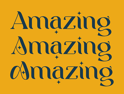 Monalisa Amazing font branding design font graphic design logo typography ui ux vector