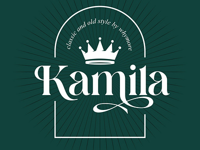Kamila by Grinjake Font