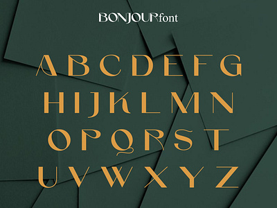 Bonjour Font