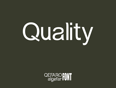 QEFARO algefar FONT branding design font graphic design illustration logo typography ui ux vector