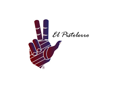 El Pistolero design logo