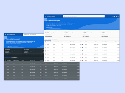 Payments Manager Dashboard branding graphic design uiux