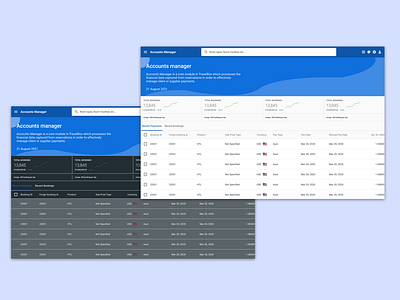 Payments Manager Dashboard