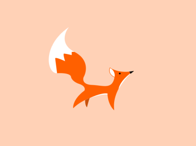 Fox Flat Illustration graphic design illustration ui