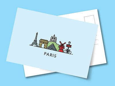 Cities Illustrations - Paris