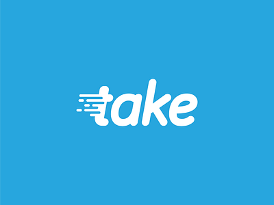 Take app branding logo typography