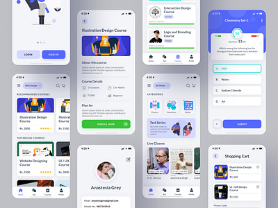 i-Magnus App Redesign app app design app redesign appdesigner education education app education website elearning elearning courses elearningapp learning app learningapp modernapp uidesign uidesigner uidesigning uiux uxui webdesigner websitedesigner