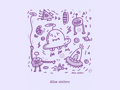 Alien visitors🛸