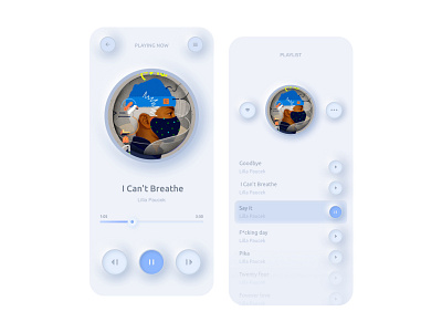 New mimicry style page app design icon ui ux