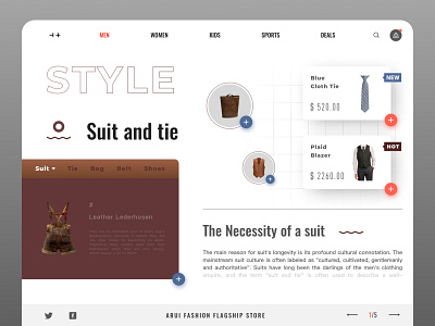 E-commerce web page Exercise 1 design icon ui ux web