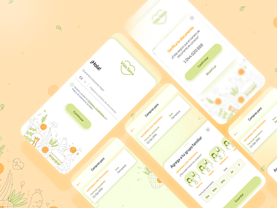 Vida Sana (healthy app concept) app app design elegant food food app healthy healthyfood inspiration interface ui uidesign uiux ux uxdesign