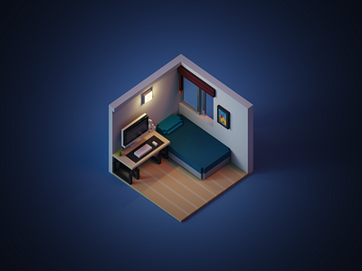 My old room in voxels