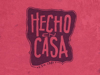 Hecho en Casa | Homemade customlettering handlettering handmade typography