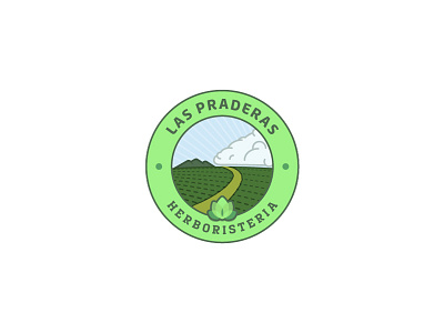 Las Praderas v1 app brand concept logo wip