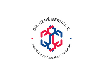 Dr. Rene Bernal Logo concept doctor logo medical surgeon vascular wip