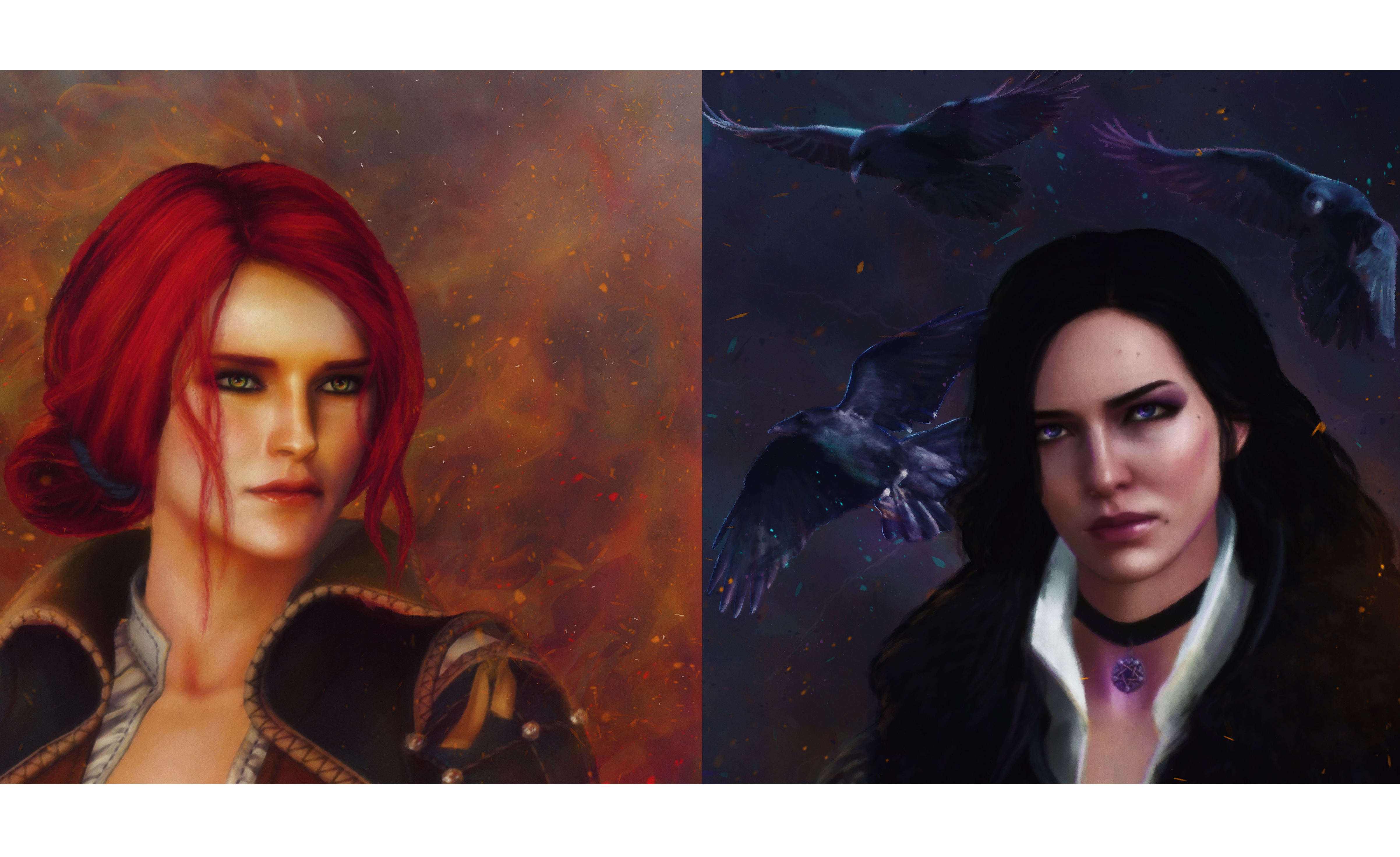 The witcher 3 triss and yennefer фото 64