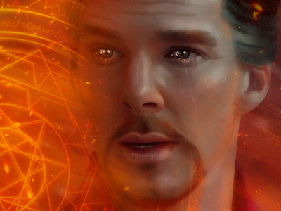 Doctor Strange Fan Art avengers avengersendgame character digital art digital illustration digital painting doctor strange illustration