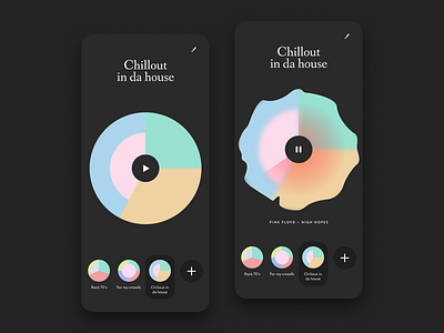 Stream audio player UI design app app design audio black design ios mobile music music player player stream ui ux