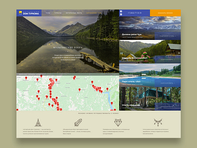 Tourizm website design