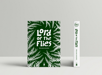 Lord of the Flies book cover design book design lettering lord of the flies typogaphy