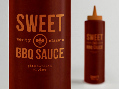 Sweet BBQ Squeeze Bottle