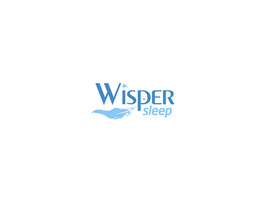 Wisper Sleep Logo Design