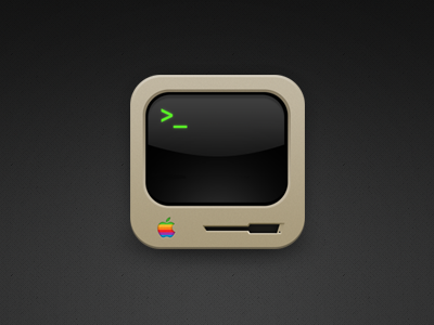 Terminal Macintosh Icon icon macintosh old replacement terminal