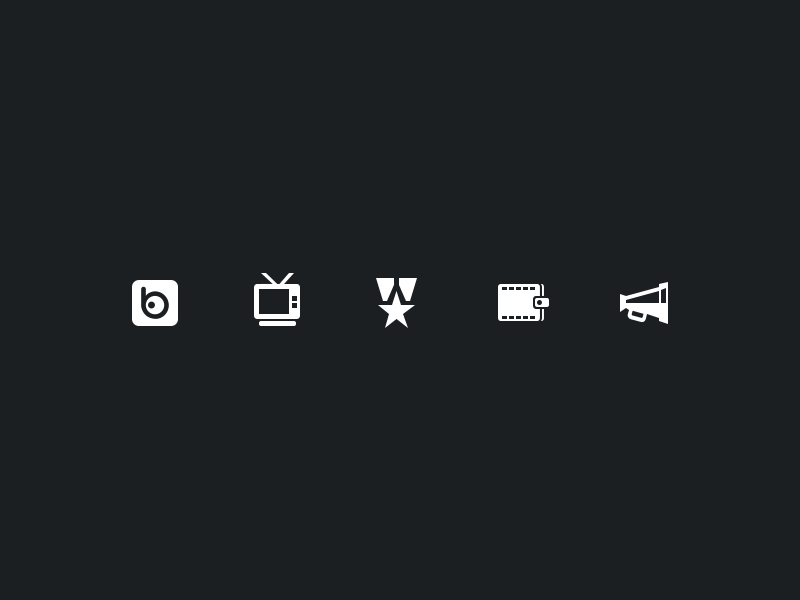 Badoo Corporate (Header Icon-set) badoo corporate header icon set icons