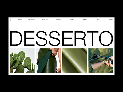 Desserto — redesign concept