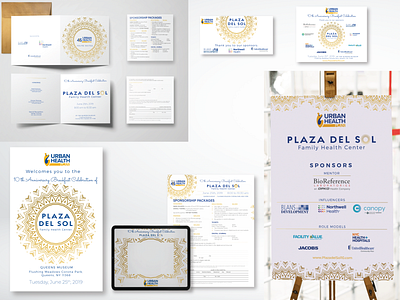 Plaza Del Sol Event Brand System design event branding graphic design logo logo design non profit