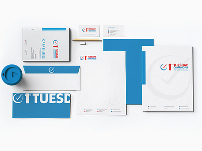 Identity Design for 1st Tuesday Campaigns identity system logo design