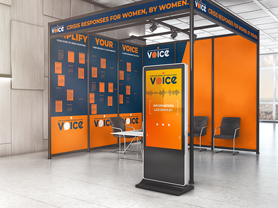 Engagement Voice Booth design design for good engagement expo