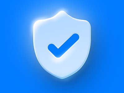 Protected Icon 🛡️ app app icon app icon design branding check design done icon icon design iconography illustration ios logo shield vector vpn vpn app