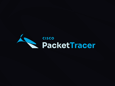 Cisco Packet Tracer branding design logo vector